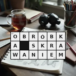 Hasło krzyżówkowe rodzaj obróbki ubytkowej polegający na zdejmowaniu ścinaniu małych części obrabianego materiału zwanych wiórami - obróbka skrawaniem – rozwiązanie, synonimy, podpowiedzi i definicje krzyżówkowe